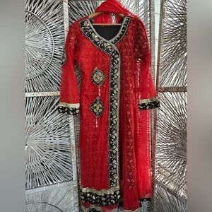 Pakistani Formal wedding dress beaded